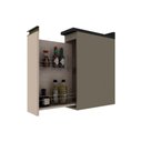 Ver imagem 3 de Módulo Cozinha Henn Connect Balcão C/ Porta Condimentos S/ Tampo Duna/cristal