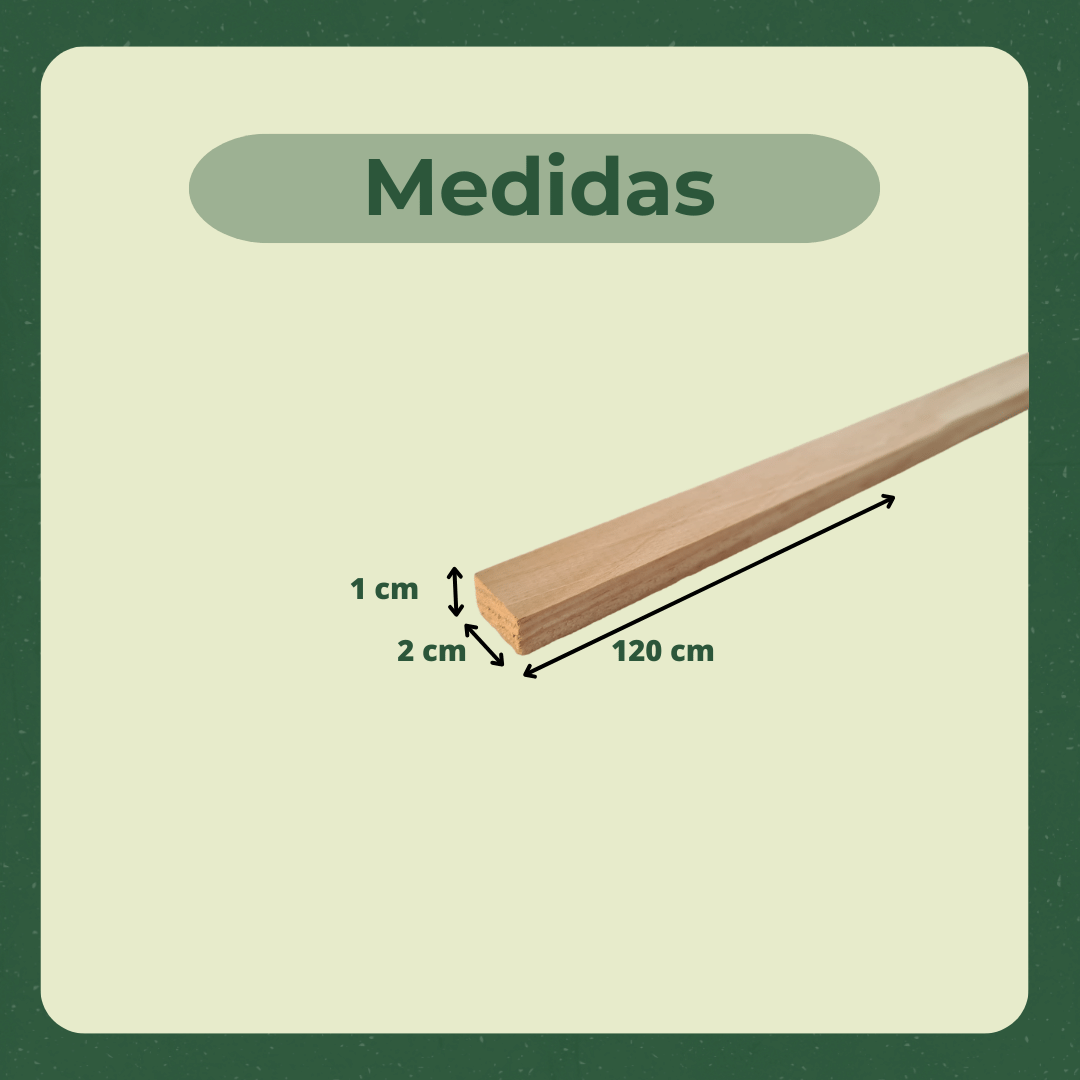 40 Ripas/sarrafos de 1x3x120 Cm Madeira de Pinus - 3