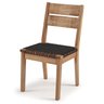 Conjunto 2 Cadeiras em Madeira Assento Corda Fortaleza II Casa e Jardim Móveis - 1