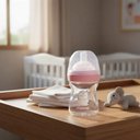 Ver imagem 7 de Mamadeira Serena Antirrefluxo Sistema que Reduz Colicas e Desconfortos 150ml Rosa Pimpolho