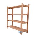 Ver imagem 1 de Estante Modular 4 Prateleiras Madeira 90x90x29 Cm Neonx sem Pintura