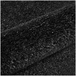 Grama Sintetica Softgrass Colors - Preto 12mm - 2x3m - 6m2 - Decortech - 1