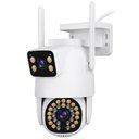 Ver imagem 2 de Câmera de Segurança Ip Satellite a-CAM8009D Dual Outdoor Wi-Fi 6MP Visão Noturna Ptz Prova D'Água Br