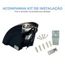 Ver imagem 6 de 2 Secadores de Mãos Automático 12 m/S Elétrico 1500W Sensor para Banheiro Preto Importway Iwsma-12Pt