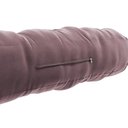Ver imagem 3 de Kit 02 Almofadas para Cabeceira Encosto Apoio Lombar Spot 140cm com Porta Celular Veludo - Desk Desi