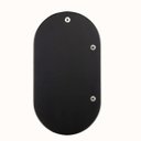 Ver imagem 5 de Espelho Happ Oval 87 Cm X 48 Cm Preto