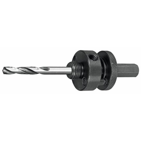 Broca Piloto com Suporte 3/8 para Serra Copo com Ponta de Metal Duro e Bi-metálica
