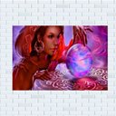 Ver imagem 1 de Placa Decorativa Mdf Magia Cigana Tamanho 20x27cm