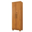 Ver imagem 3 de Armário Multiuso 2 Portas com Chave 100% Mdf Toronto Espresso Móveis