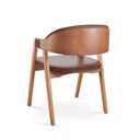 Ver imagem 5 de Kit 4 Cadeiras para Mesa de Jantar Gaia Marrom Yescasa