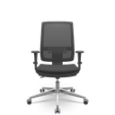 Ver imagem 1 de Cadeira Brizza Tela 3d Backplax Aluminio - Aero Preto