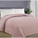 Ver imagem 2 de COBERTOR DE MICROFIBRA CASAL MANTA ANTIALÉRGICO SUPER MACIO 250G/M² LISTRADO