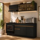 Ver imagem 1 de Cozinha Completa Veneza 6 Portas 1 Gaveta MDF-MDP 190cm Multimóveis