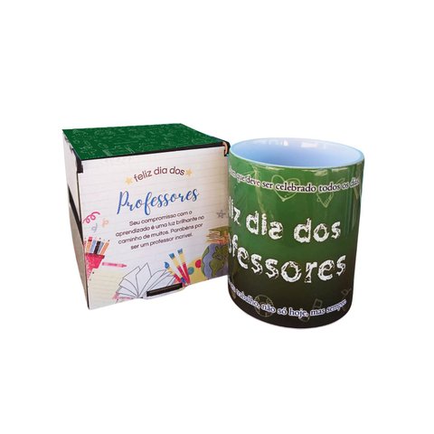 Kit Presente Dia do Professor com Caneca Personalizada