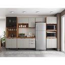 Ver imagem 2 de Cozinha Modulada Firenze FI0001 Amêndola Touch Nude Prime TX - Demóbile