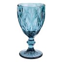 Ver imagem 4 de Jogo 8 Taças de Vidro Diamond Diamante Azul 300ml Água Class Home