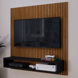 Painel Suspenso Multiuso Sala Quarto e Recepção Tv 32 Poleg - 2