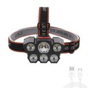 Ver imagem 1 de Lanterna Head Lamp Usb Recarregável Farol Embutido Kensu 6 Led