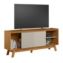 Ver imagem 5 de Rack para Tv até 65 Polegadas Anzio com 1 Porta - Nature / Off White
