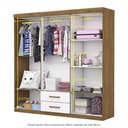 Ver imagem 4 de Guarda Roupa Infantil Elissa 6 Portas Carioca Moveis