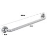 Barra de Apoio 80cm Inox Idoso Banheiro Kit 16 Uni Box Cadeirante Segurança Corrimao Suporte Deficie - 2