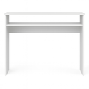 Ver imagem 3 de Mesa Escrivaninha Mdf Branca 85x36x79cm Estudos Office