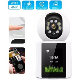 Câmera Wi-fi 4mp Monitor Idosos e Crianças com Vídeochamada - 2