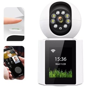 Câmera Wi-fi 4mp Monitor Idosos e Crianças com Vídeochamada