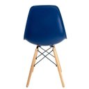 Ver imagem 2 de Conjunto de 4 Cadeiras PP Base Madeira Eames Dsw-m Azul Bic