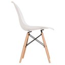 Ver imagem 6 de Conjunto de 4 Cadeiras PP Base Madeira Eames Dsw-m Branco