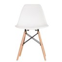 Ver imagem 5 de Conjunto de 4 Cadeiras PP Base Madeira Eames Dsw-m Branco