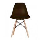 Ver imagem 6 de Conjunto de 4 Cadeiras PP Base Madeira Eames Dsw-m Preto