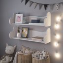 Ver imagem 5 de Prateleira Estante para Livros Love Branco