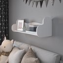 Ver imagem 6 de Prateleira Estante para Livros Love Branco