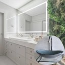 Ver imagem 2 de Kit Cuba de Vidro Oval + Torneira Clean Alta + Válvula Click