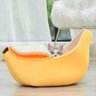 Caminha Pet Banana Casinha Cachorro Gato Pelucia Grande Almofada Portatil Toca Confortavel Viagem - 5