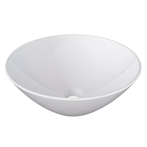 Cuba de Louça Para Banheiro Redonda 35x35 Cuia Cozimax Branco
