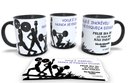Ver imagem 1 de Canecas Preta de Porcelana Personalizadas Profissões Academia