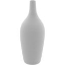 Ver imagem 1 de Vaso Decorativo Enfeite Casa Cerâmica 27x10x10cm Branco