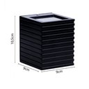 Ver imagem 2 de Arandela Tino Chanfrado C/2 Fachos G9 Ip65 Preto-nordecor