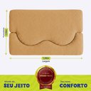 Ver imagem 5 de Sofá Cama Bolge 1,88m Xpand Tech Tecido Bouclê Caramelo Cama Inbox