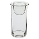 Ver imagem 1 de Castiçal Parede Dupla Home&co Eco Crystal 19x12x12cm Transparente Porta Vela
