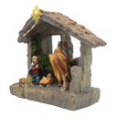 Ver imagem 3 de Presépio de Natal Realista em Resina Iluminado Fita de Led 20cm