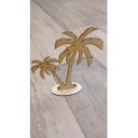 Ver imagem 1 de Coqueiro Mdf para Decoração - 10 Unidades Centro de Mesa