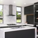 Ver imagem 7 de Coifa Terim de Parede Clean Vidro Curvo Black Kroma 75cm