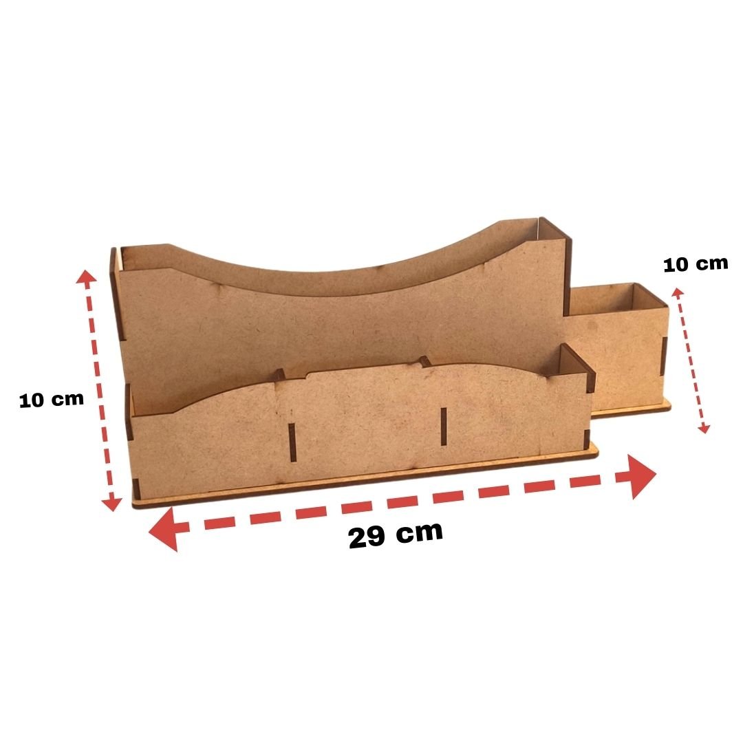 Porta Guardanapo e Sachê em MDF - Kit 5 Unidades - 4