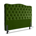 Ver imagem 1 de Cabeceira Para Cama Box Queen 1,6 M Realeza:Suede Verde Musgo