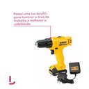 Ver imagem 5 de Furadeira/parafusadeira Dcd700lc1br Preto/amarelo 12v - Dewalt