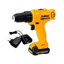 Ver imagem 1 de Furadeira/parafusadeira Dcd700lc1br Preto/amarelo 12v - Dewalt