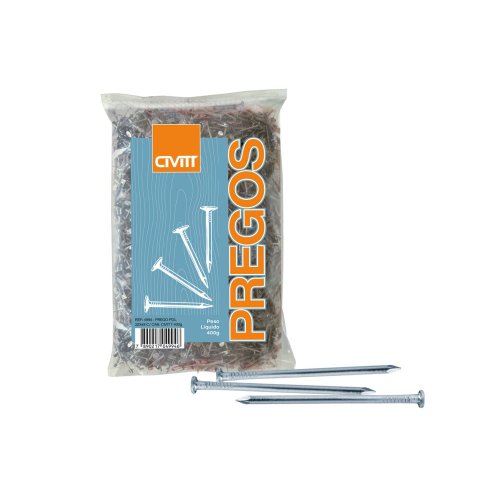 Prego 18x27 c/ Cabeça polido 400g Civitt
